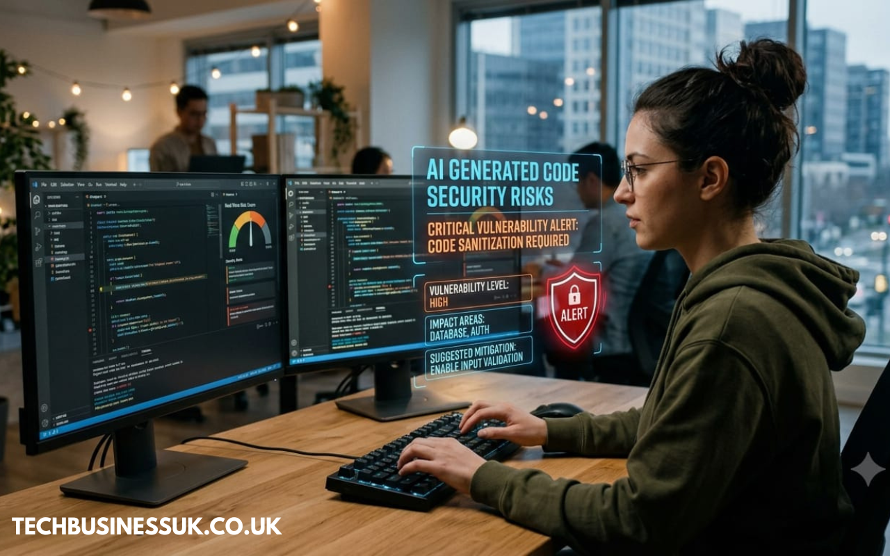 AI generated code security risks