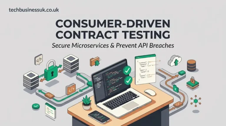 consumer-driven contract testing workflows on a clean digital workspace
